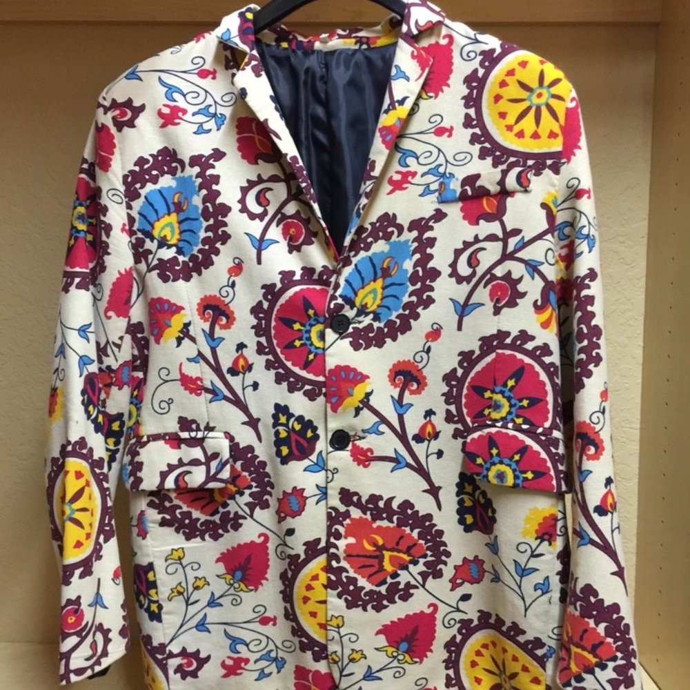 Tan Paisley Sport Coat